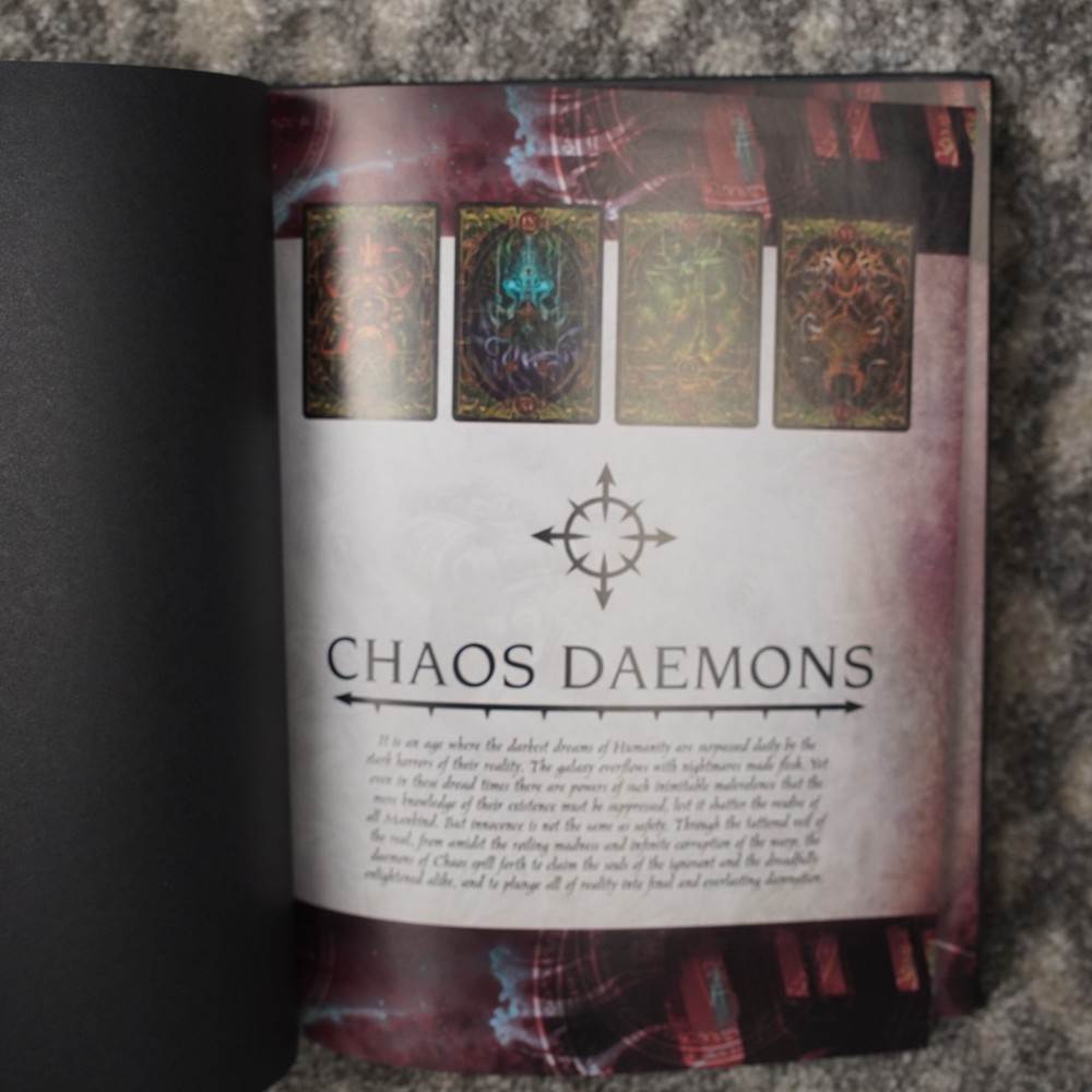 Warhammer Codex Chaos Daemons 2022 Hardcover Great Condition