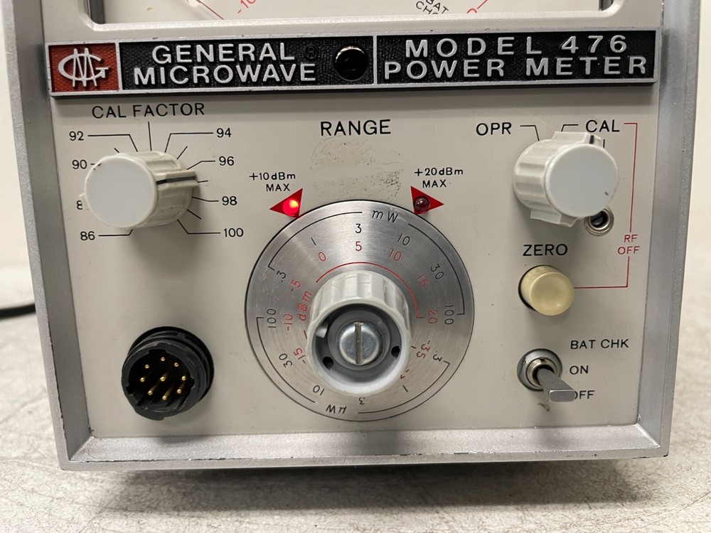 GENERAL MICROWAVE MODEL 476B POWER METER