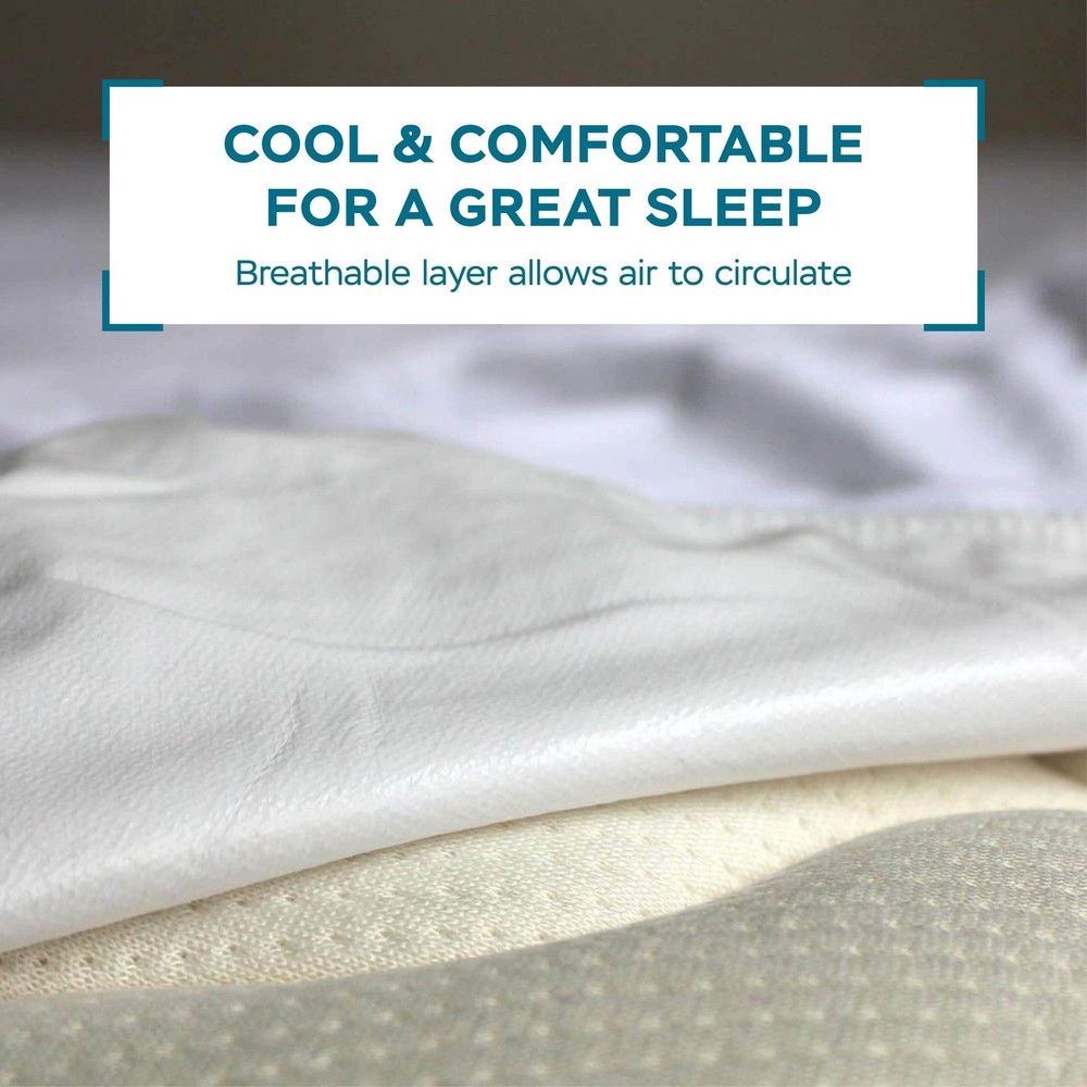 Waterproof Mattress Protector (California King), Premium with Four Layer Prot...