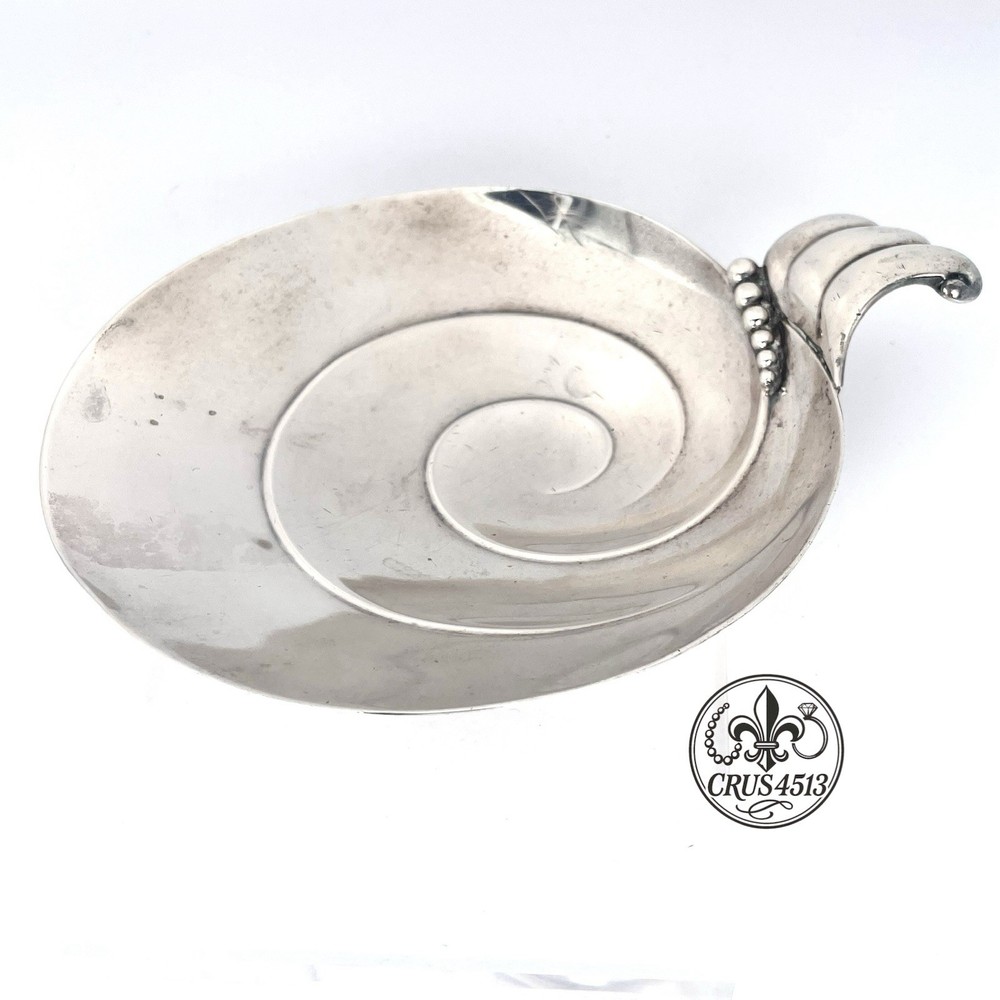 Tiffany & Co Sterling Silver “Wave Edge “ Candy Dish