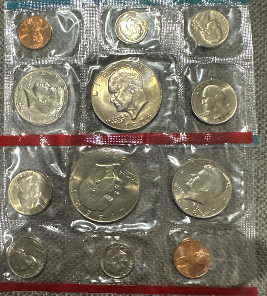 1978 us mint uncirculated coin set
