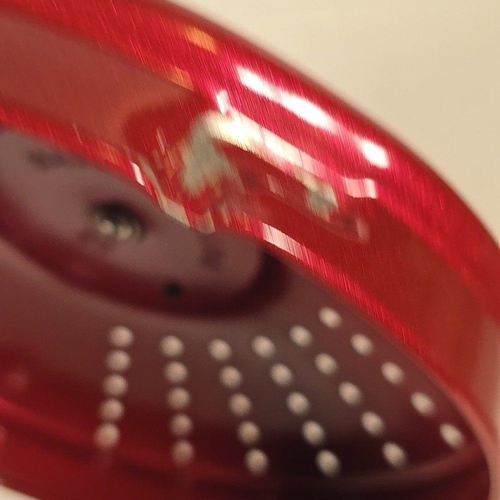 Kitchen Craft 6" Locking Lid with Strainer Built In Replacement Red