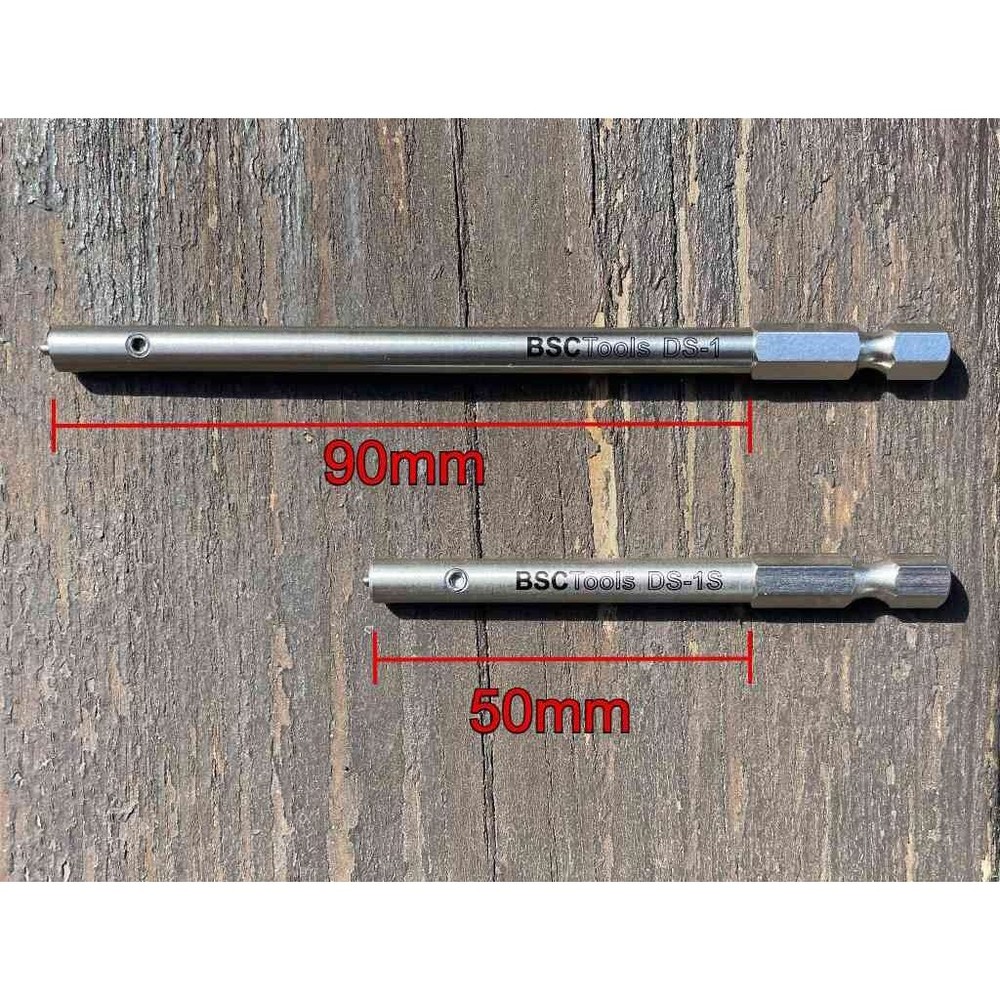 BSC Tools Speed Driver, Double Square 3.23mm, Deep Rims, Ea
