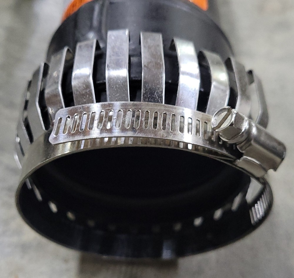 6 Pack DuraVent-3PPS-36BC 3" x 36" PolyPro Single Wall Straight Pipe with Clamp