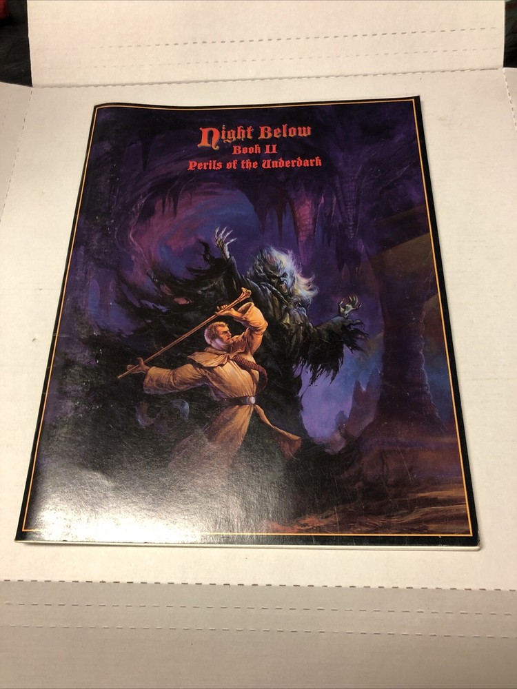 AD&D Dungeons & Dragons Night Below An Underdark Campaign