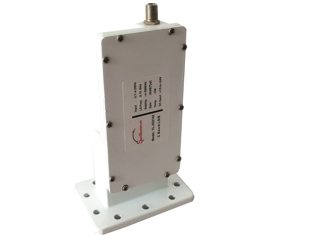 5G Filter Inside C Band Single Polarity LNB With Input 3.7-4.2GHz