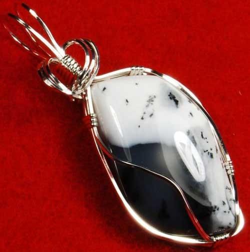 Dendritic Opal/Agate Pendant #1