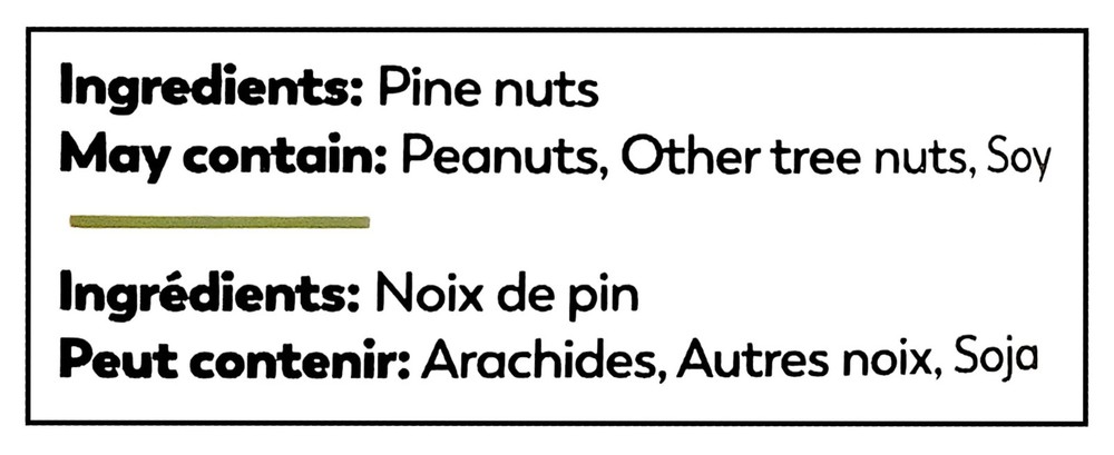 Yupik Raw Pine Nuts, 100g/3.5 oz