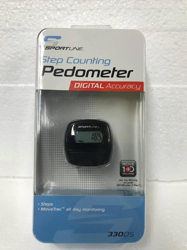 Sportline 330DS Pedometer Step Counting MoveTrac Digital