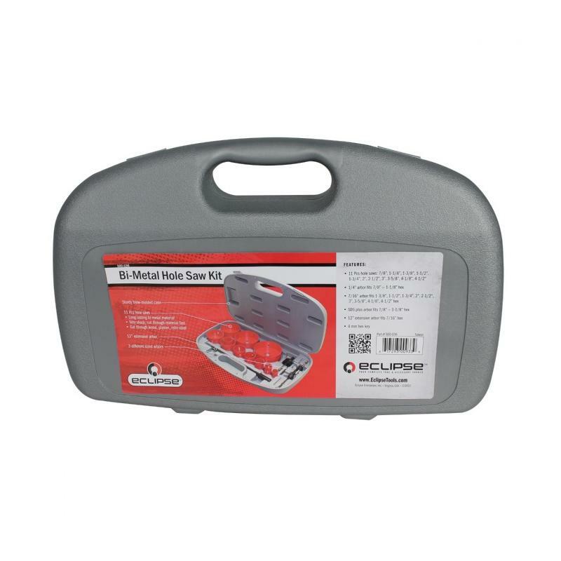 Eclipse 500-036 Bi-Metal Hole Saw Kit