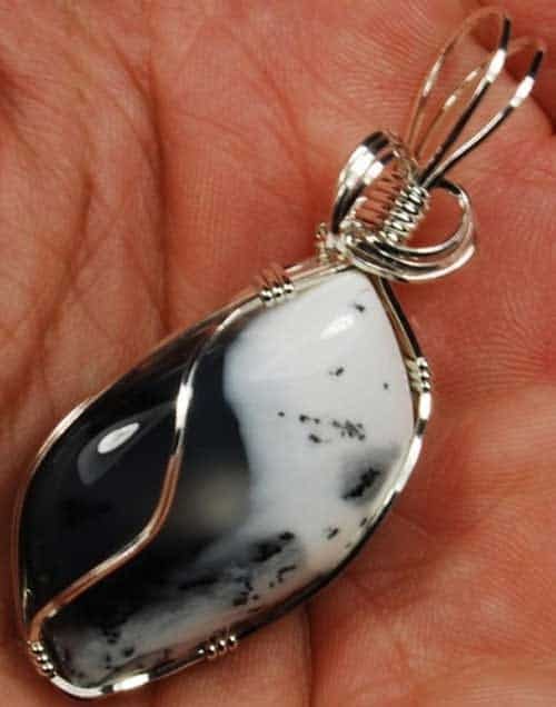 Dendritic Opal/Agate Pendant #1