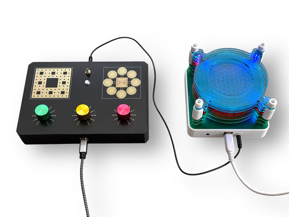 Aplicum 3 dial radionic machine, Scalar Wave device