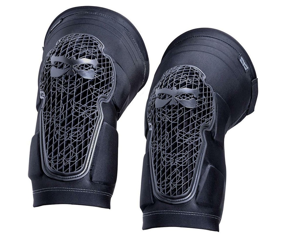 Kali Strike Knee Guards (Black/Grey) (Pair)