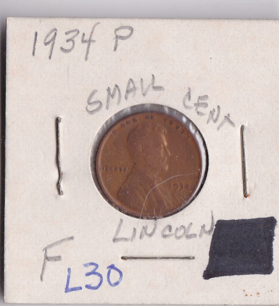 1934 Lincoln Cent L30