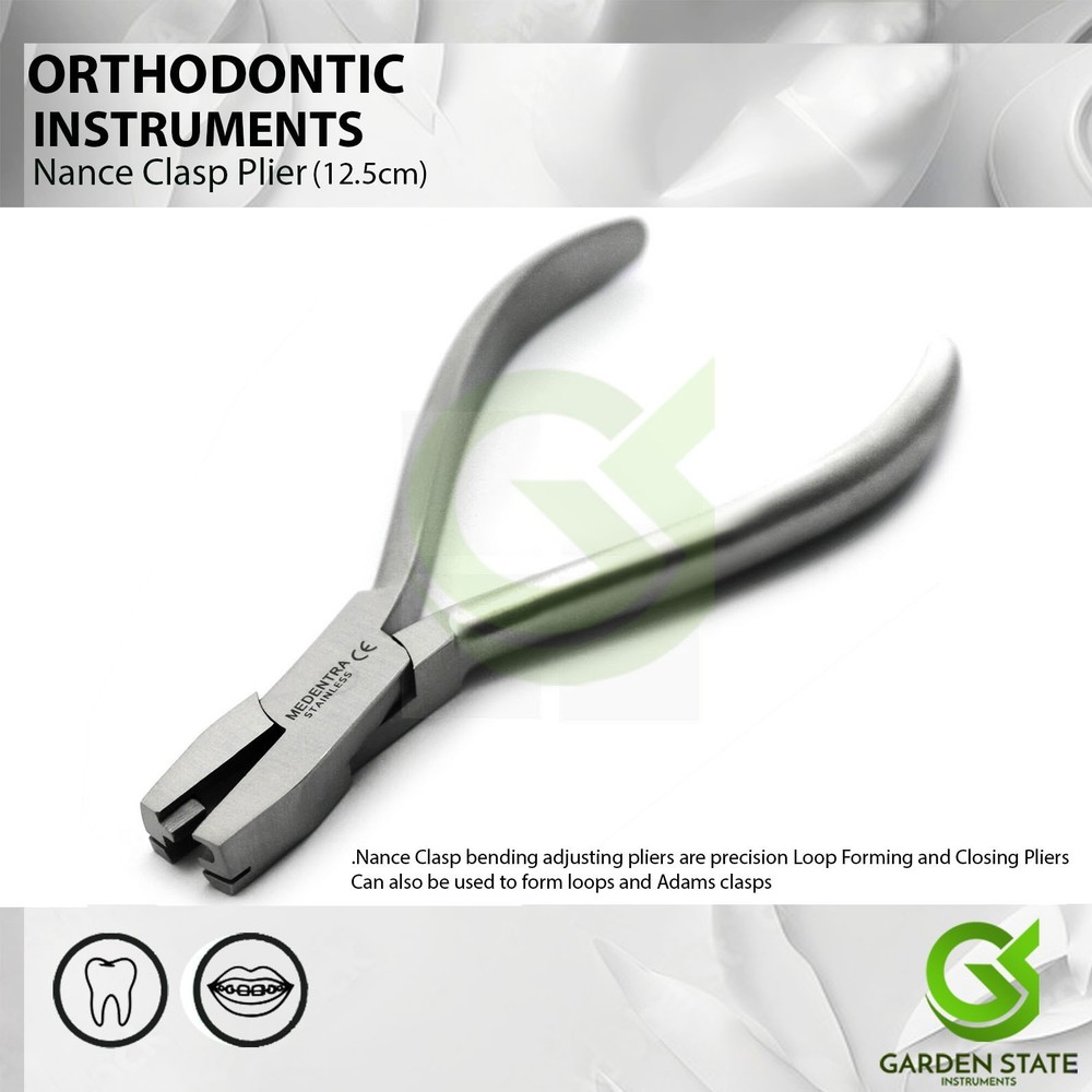 Orthodontics Nance Clasp Plier Precision Loop Forming Bending Closing Pliers