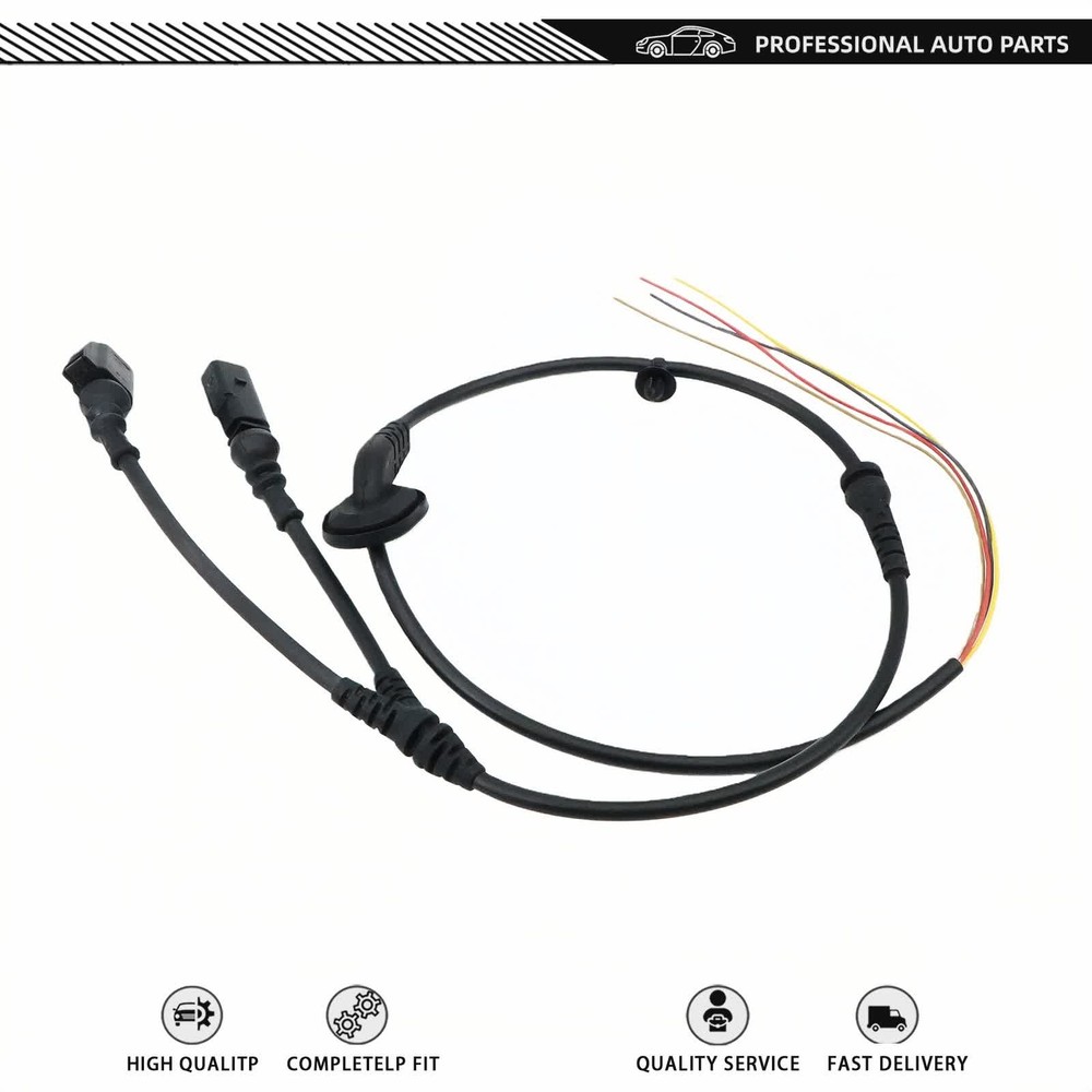 Fit 2009-2016 VW Tiguan Front Left ABS Speed Sensor Replacement Wiring Harness