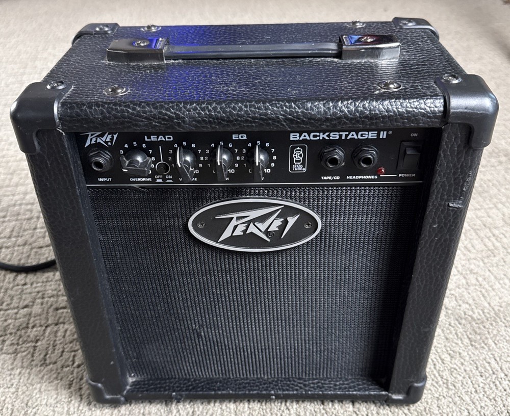 Peavey Backstage II Practice Guitar Amplifier - Black - Tested Working