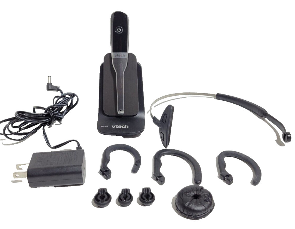 VTECH DECT 6.0 Accessory Cordless Headset VSP505 USED WORKING