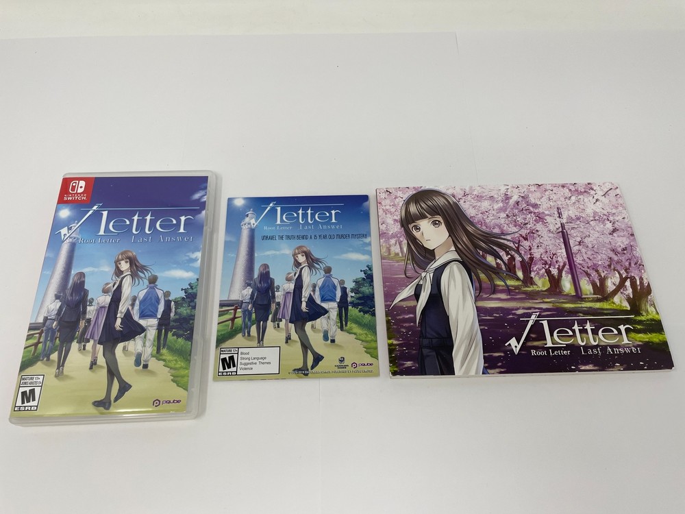 Root Letter: Last Answer - Nintendo Switch Replacement Case [NO GAME CARTRIDGE]