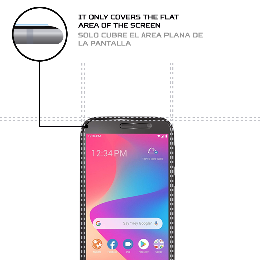 ANTISHOCK Screen protector for BLU View 2
