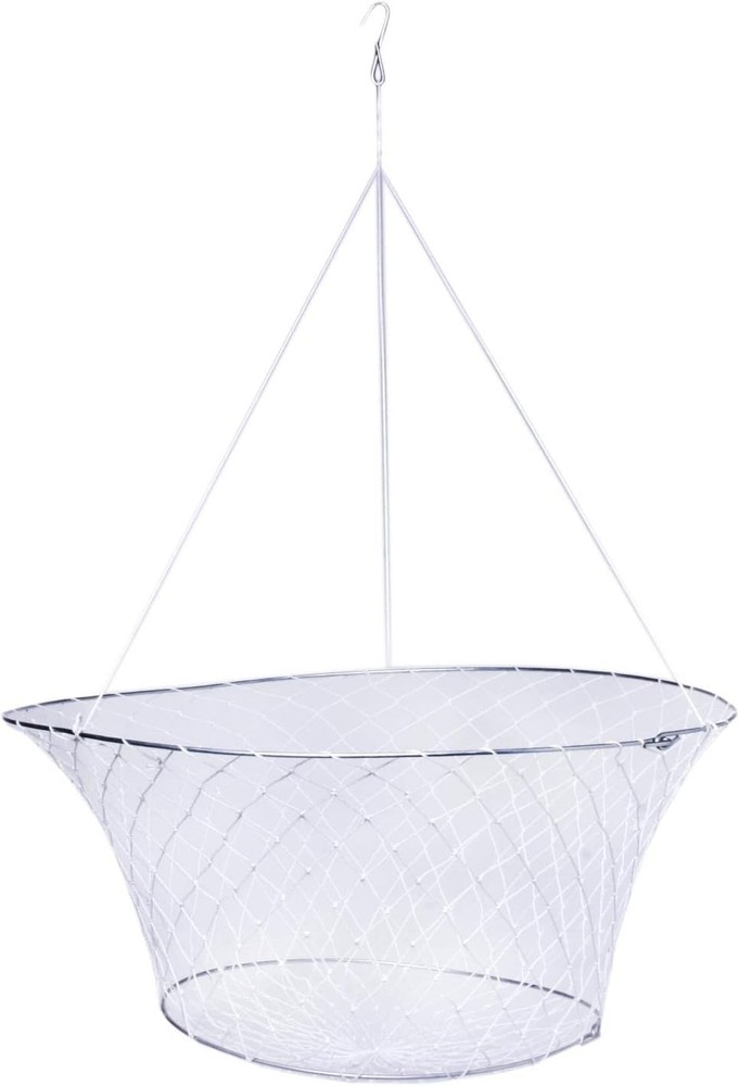 Danielson SR2 2 Ring Crab Net, White