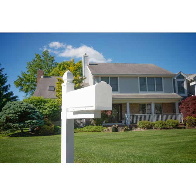 Architectural Mailboxes Parsons Plastic Standard Mailbox White