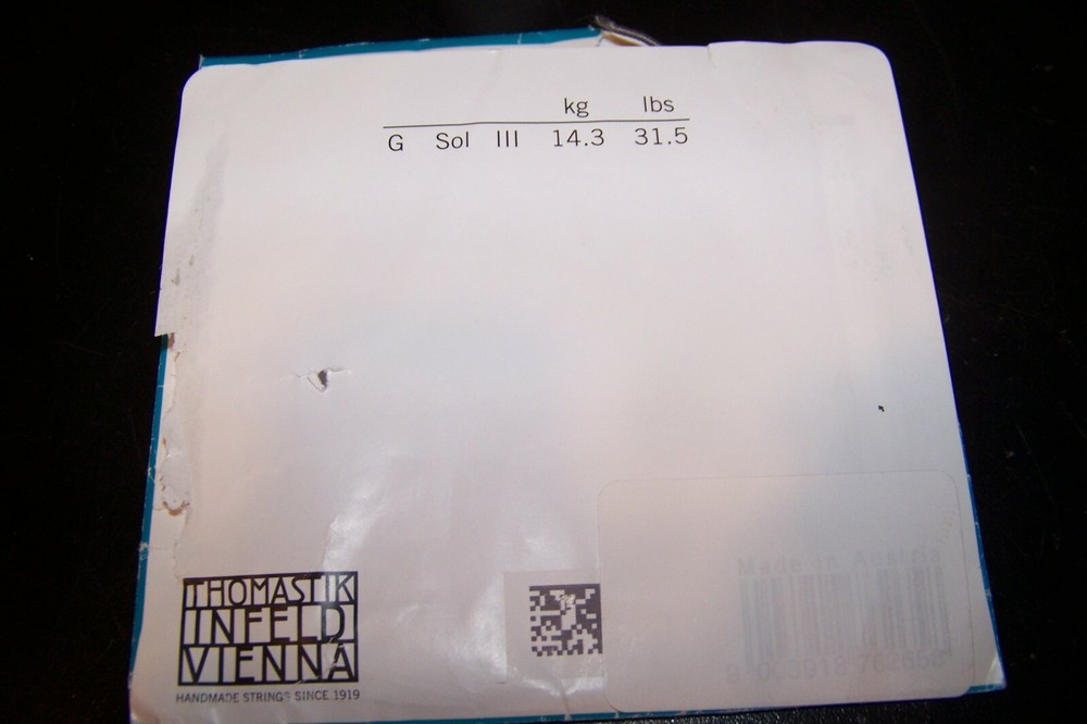 Thomastik Infeld Alphayue Cello G String 4/4 AL43