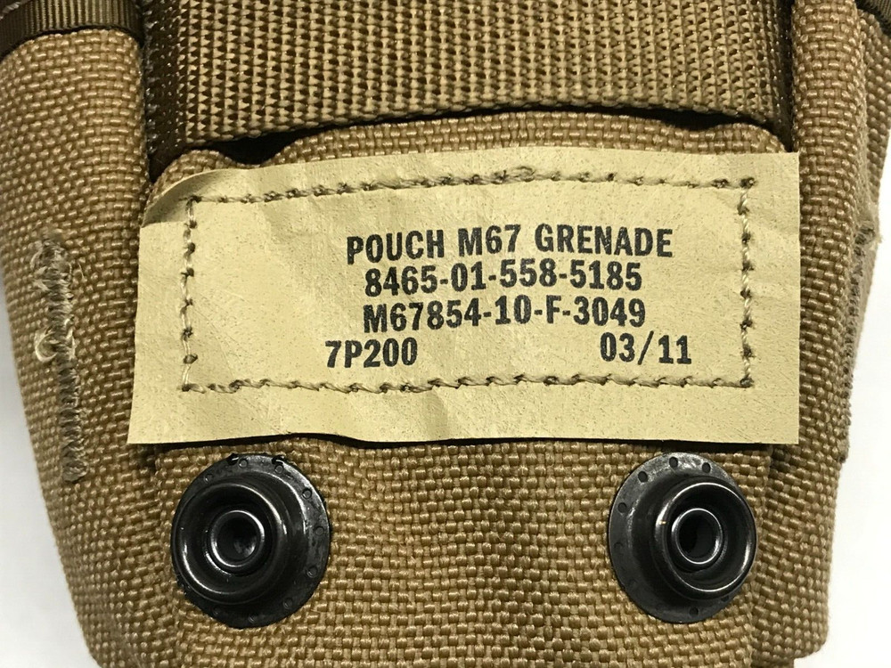 MOLLE Coyote Frag Pouch Resource Center USGI
