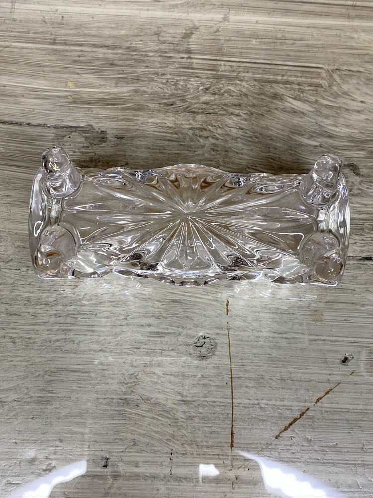 Vintage Crystal Toothpick Holder
