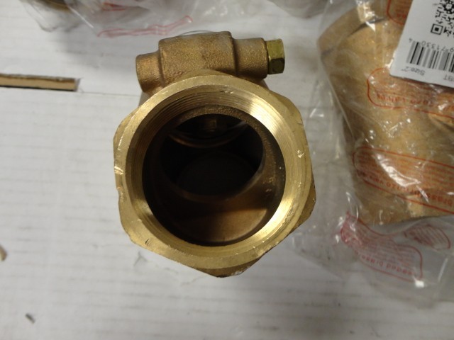 Swing Check Valve 2" Bronze Body Y-Pattern RWV 236BT 5pcs
