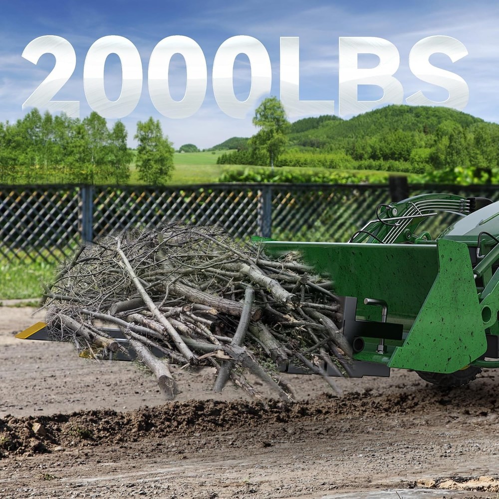 Adjustable Stabilizer Bar Pallet Forks-