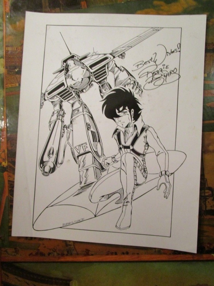 reggie byers robotech rare picture