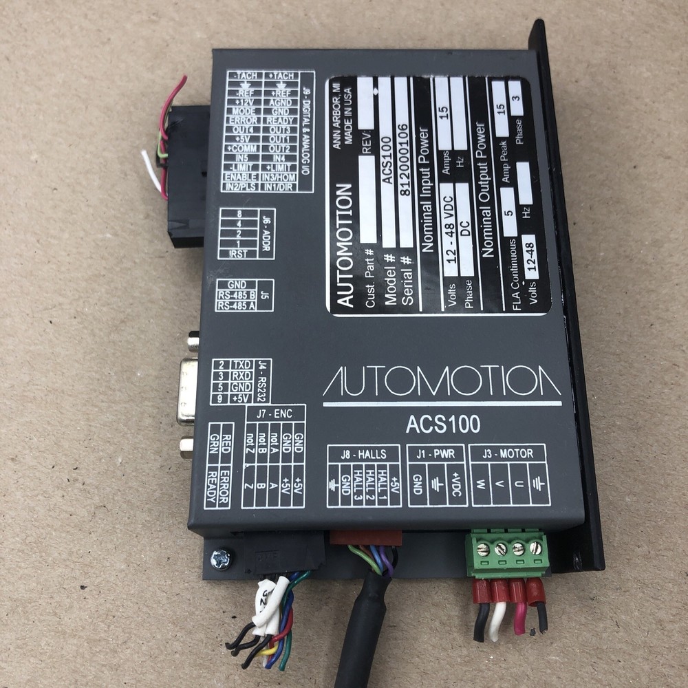 Automotion ACS100 Servo Drive Amplifier - 12-48V