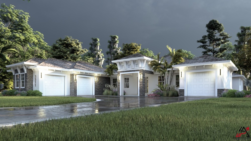 BLUEPRINTS CONTEMPORARY HOUSE PLAN ARCHUP #120