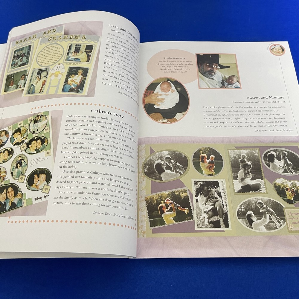 Memory Makers Baby Scrapbooks Page Ideas Techniques
