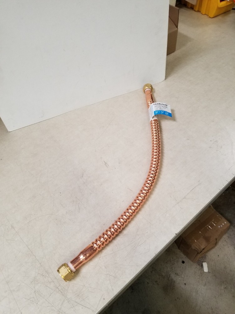 HOME-FLEX 3/4 in. FIP x 3/4 in. FIP x 24 in. Copper Water Heater Connector
