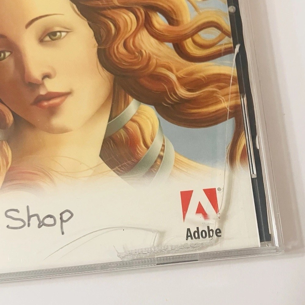 Adobe Illustrator 10 UPGRADE CD for Macintosh w/ Serial | Vintage Software Disc