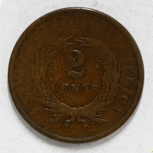 1865 2 Cent Piece
