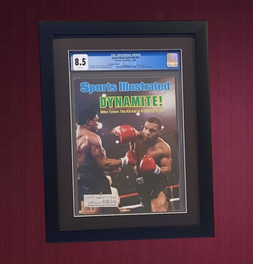 PREMIUM SHADOW BOX FOR CGC GRADED MAGAZINES- SOLID CONSTRUCTION & UV PROTECTION!