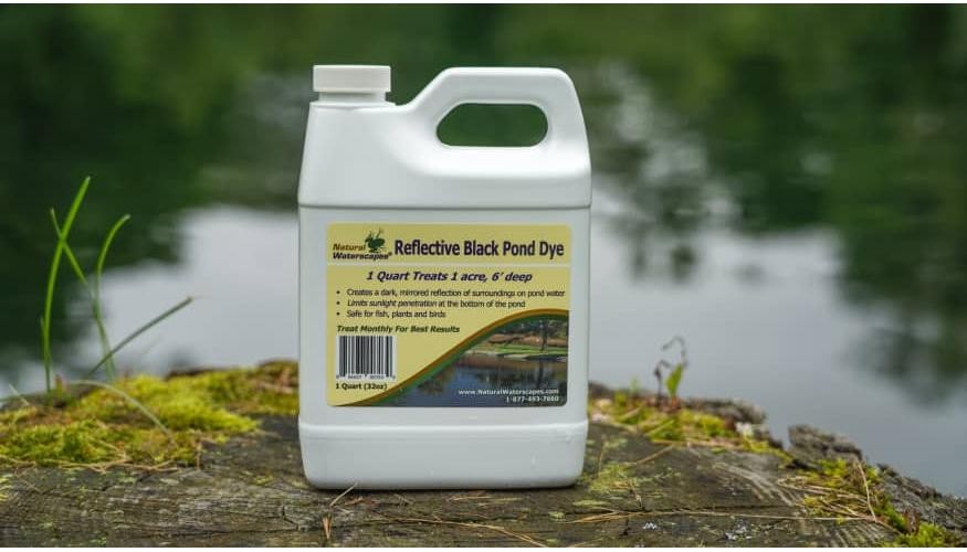Reflective Black Pond Dye Concentrated Quart