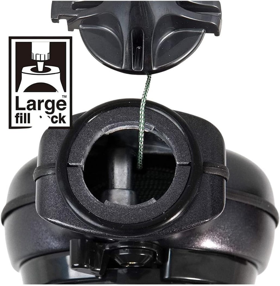 Durable Aluminum Chalk Line with Refillable Micro Chalk and Snap Closure