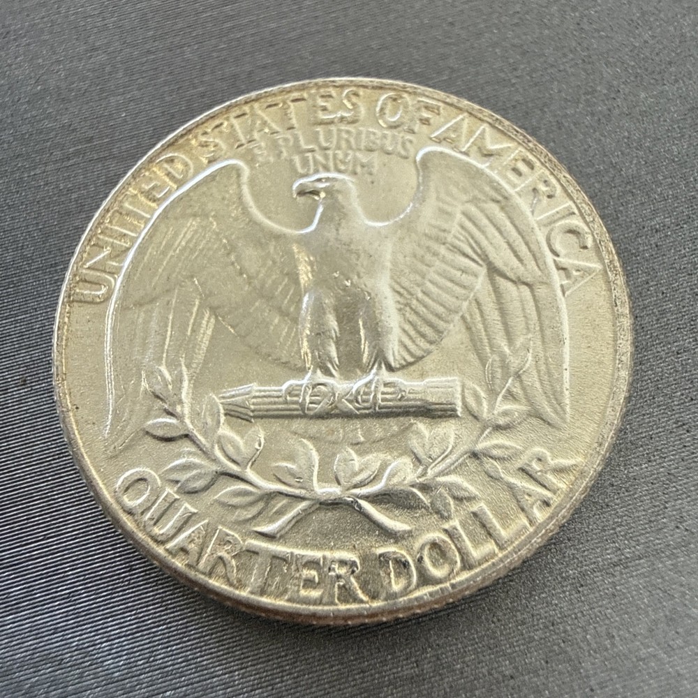 1964 P 4 Silver Washington Quarters