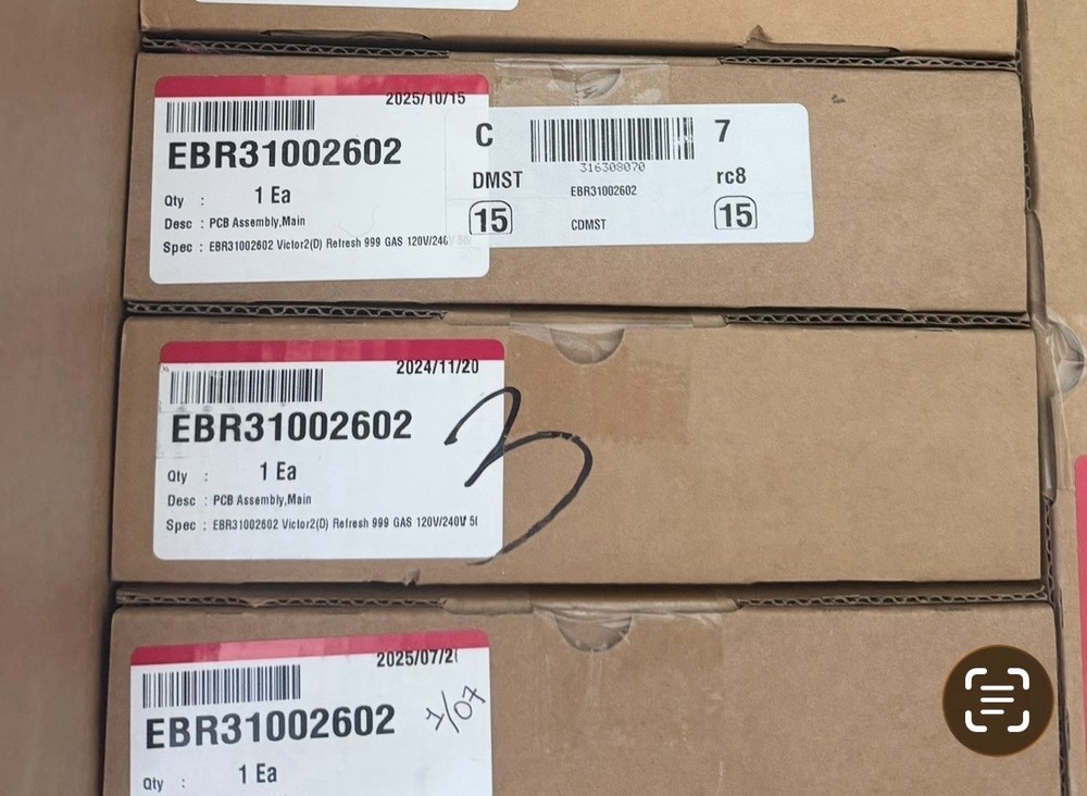 LG Dryer Electronic Control Board EBR31002602 OEM