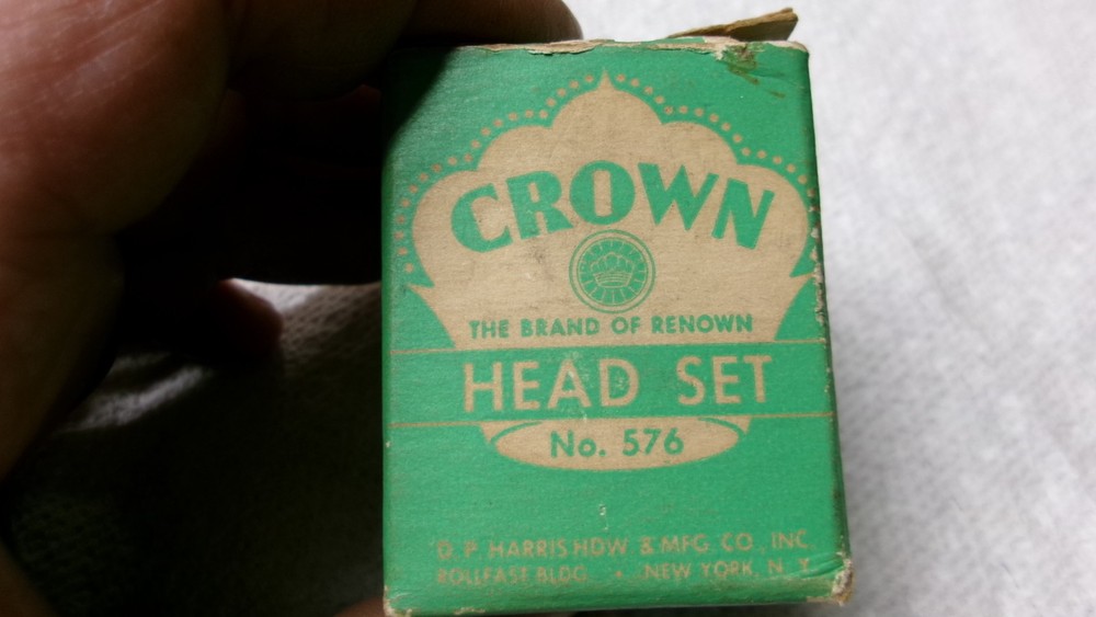 CROWN HEAD SET #576  BICYCLE BEARINGS?