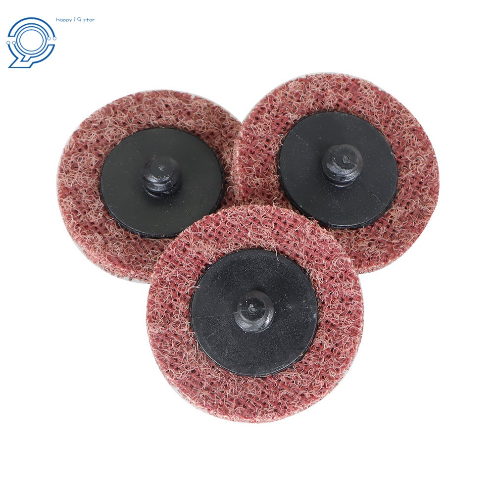 Medium Surface Conditioning Discs 2" Roll Lock Die Grinder Sanding Pads 50 Pack