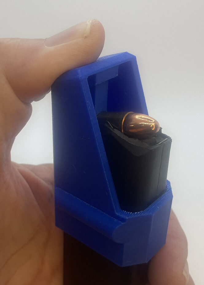 Beretta 92F M9 96 Taurus PT 92 9mm Mag Loader Speedloader BLUE!