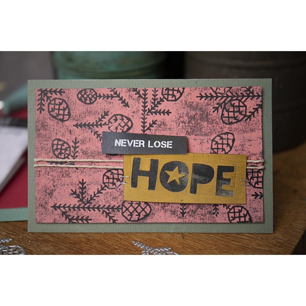 Tim Holtz "PINE PATTERNS" Sizzix Thinlits Cutting Dies- 13 Dies MSRP $20