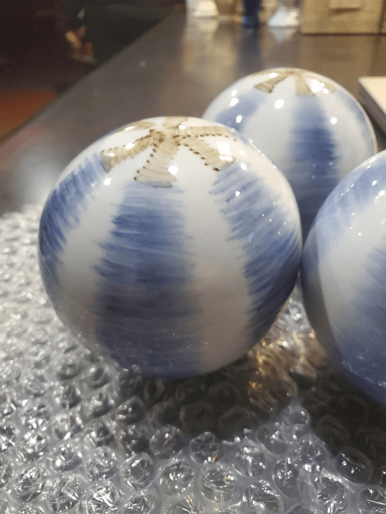 Set of 3 Decorative Balls