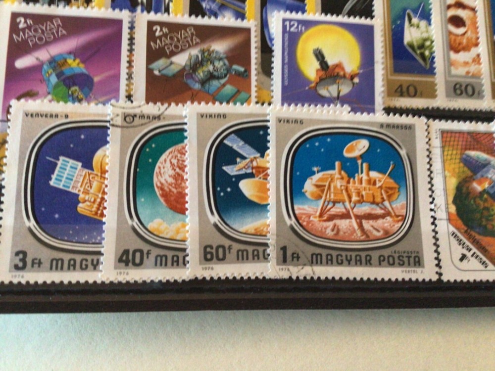 Space Exploration on stamps A11037