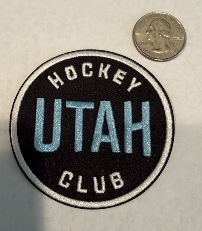 UTAH MAMMOTH EMBROIDERED IRON ON PATCH 2.5”x 2.5”
